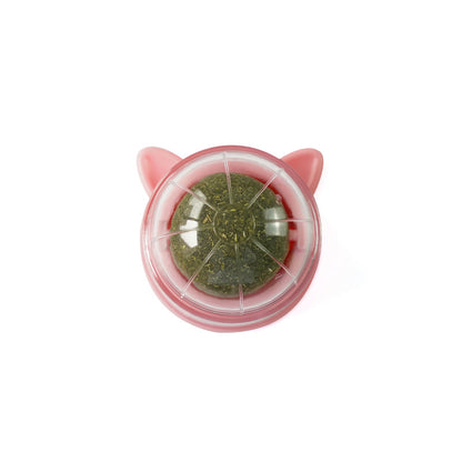 Natural Catnip Scratching For Cats Therapeutic Healthy Scraper Toy Cat Wall Sticker Ball Pet Produc 8