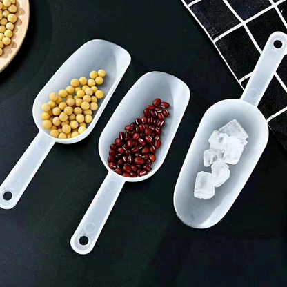 Mini Plastic Ice Scoop, Small Kitchen Flour, Candy Dessert Tool