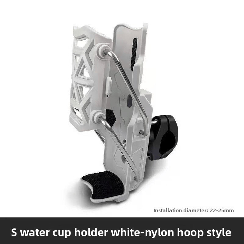 Universal Bike Cup Cage with Adjustable Handlebar for Motorcycles and MTB Road Cycling