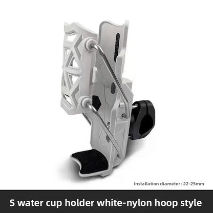 Universal Bike Cup Cage with Adjustable Handlebar for Motorcycles and MTB Road Cycling