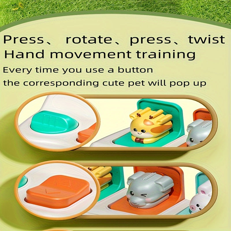 Montessori Learning Boxes Pop Up Animal Toys Boost Logic And Motor Skills Great For Birthdays 2