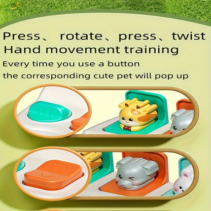 Montessori Learning Boxes Pop Up Animal Toys Boost Logic And Motor Skills Great For Birthdays 2