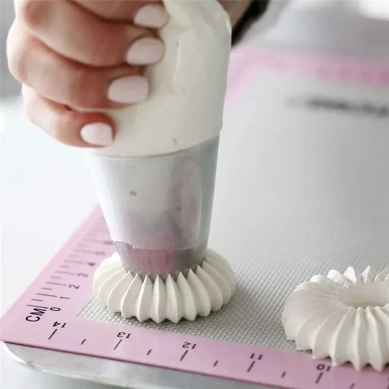 Icing Piping Nozzles, Cake Decorating Tools, Stainless Steel Tips