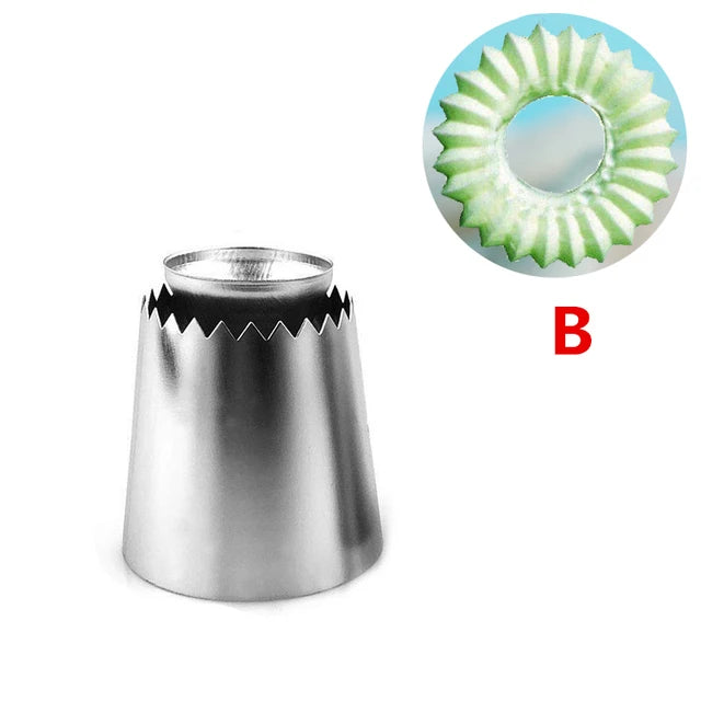 Icing Piping Nozzles Cake Decorating Tools Stainless Steel Tips 7