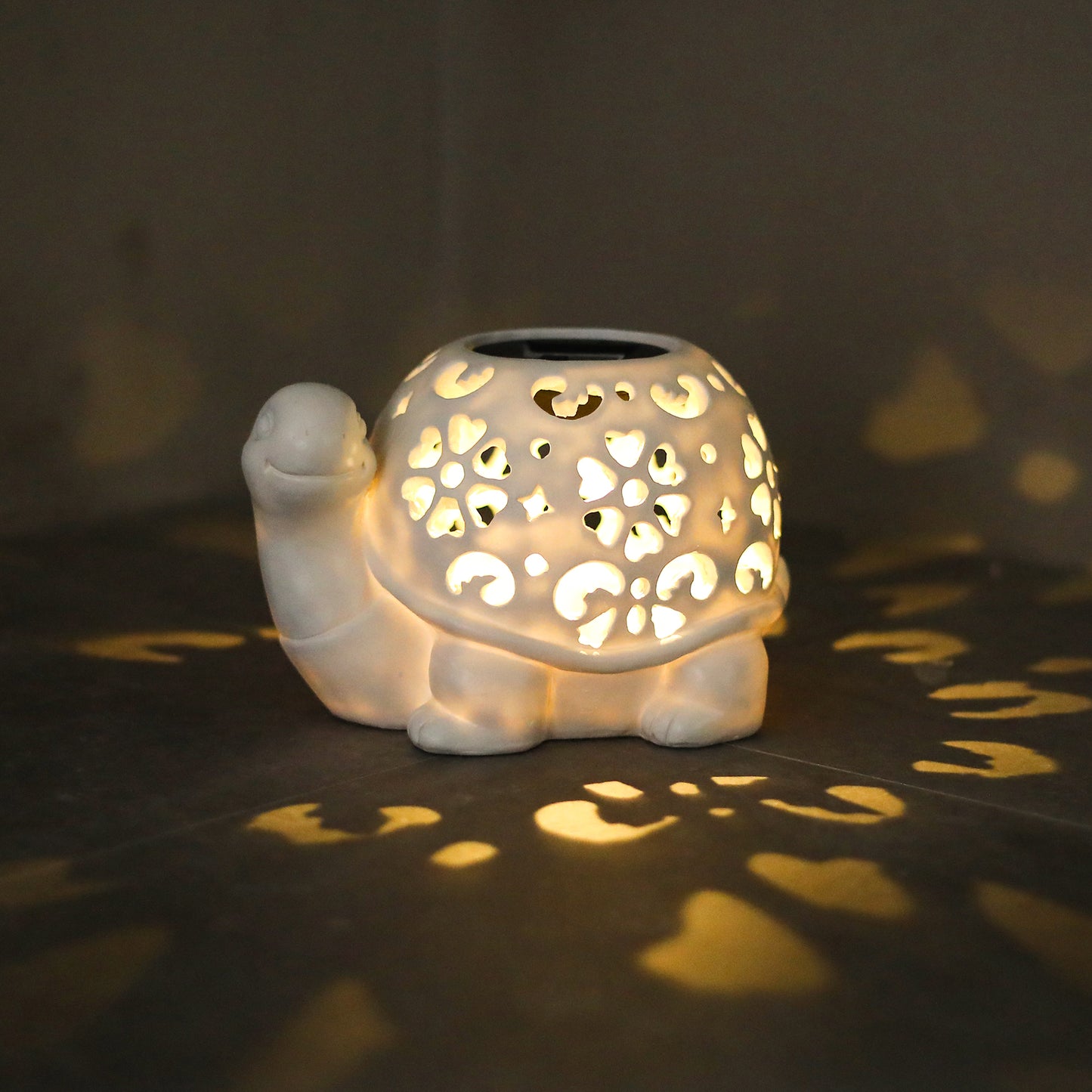 Solar Outdoor Statue with Light, Unique Female Garden Statue, Birthday Gift for Mom