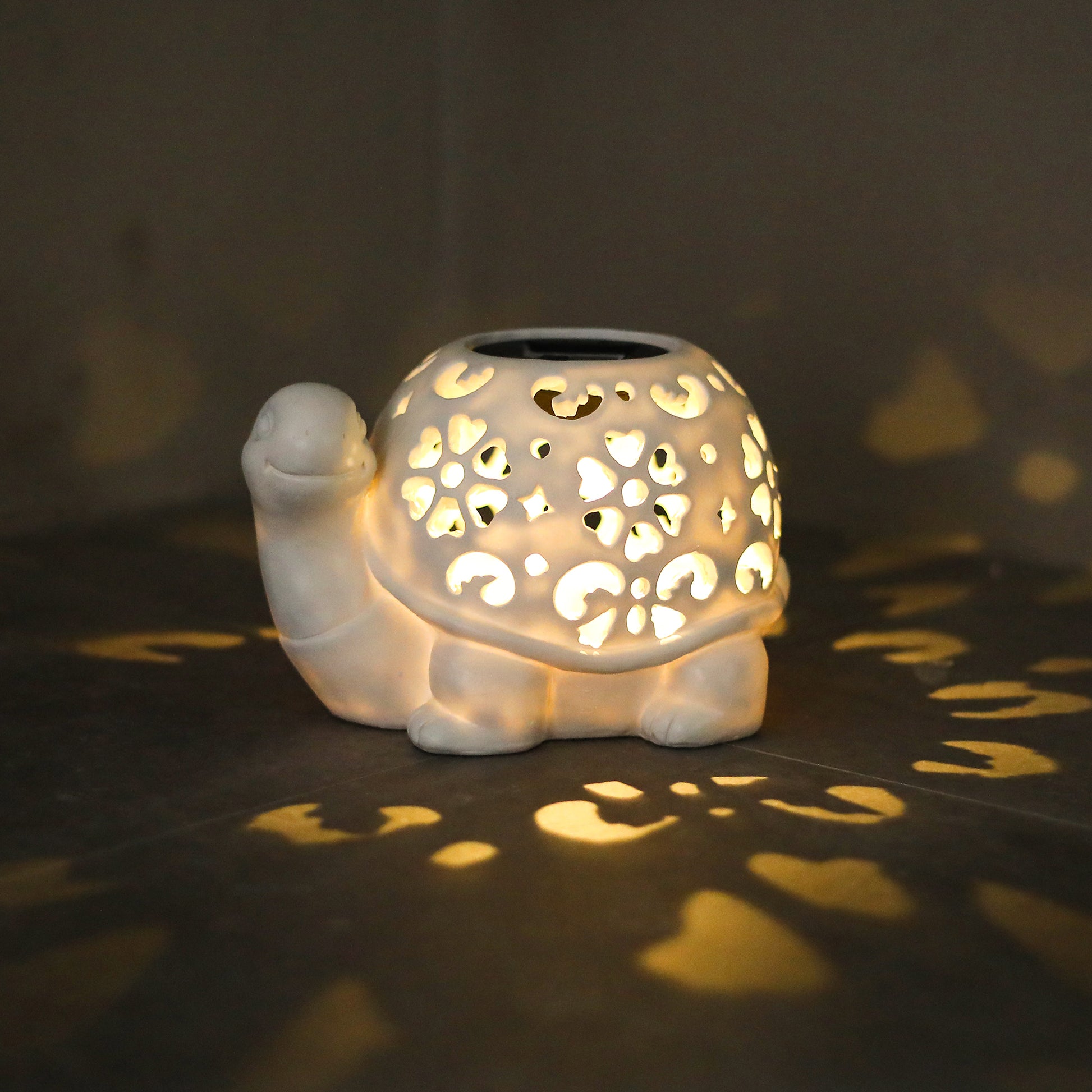 Solar Outdoor Statue with Light, Unique Female Garden Statue, Birthday Gift for Mom