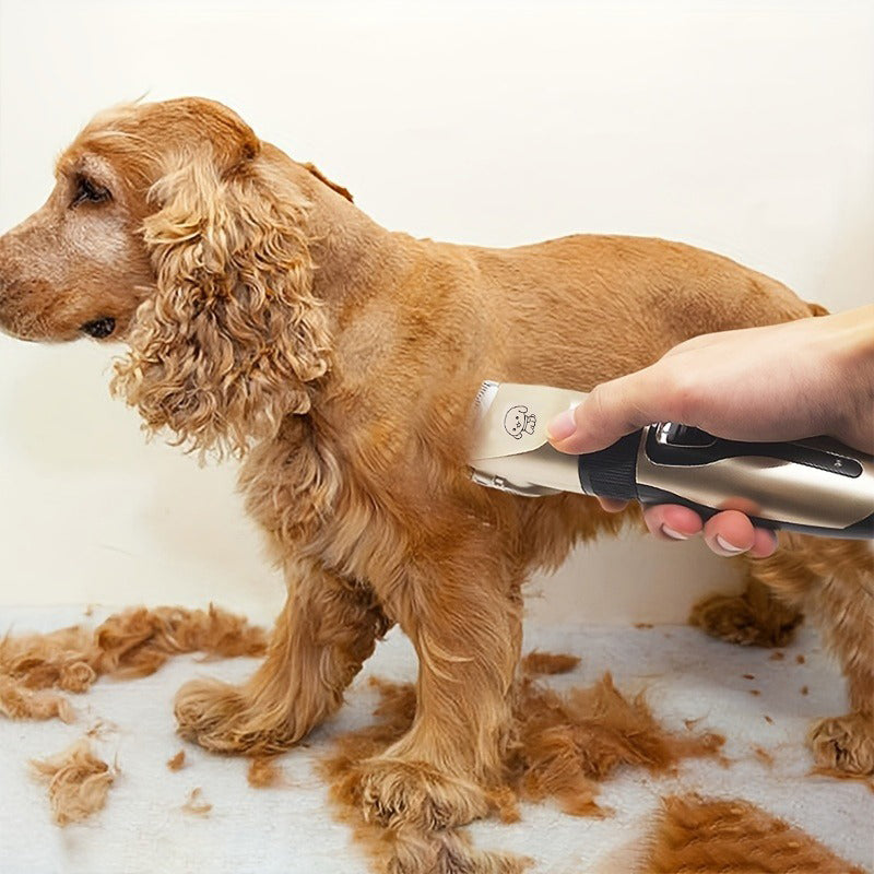 Electric Pet Hair Trimmer Kit, Precision Clippers for Professional Grooming, Perfect for Dogs and Cats at Home