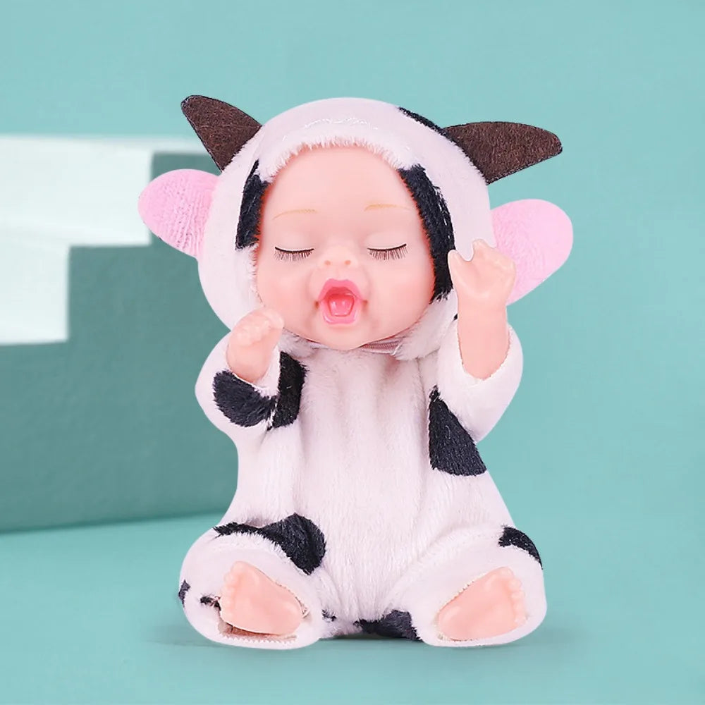 Realistic Reborn Doll With 6 Expressions Cute Sleeping Dreaming BJD Toy 9