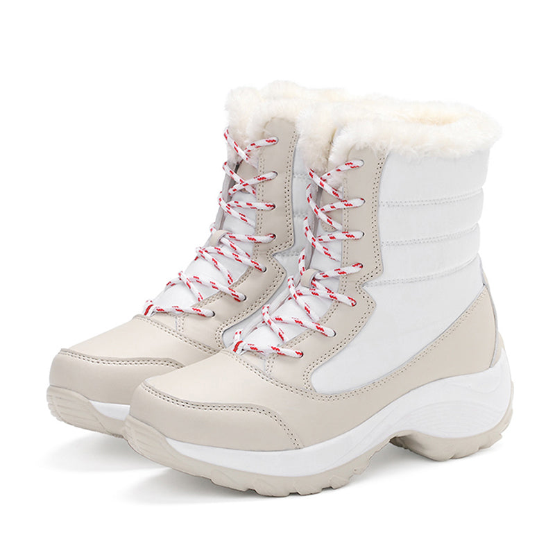 Winter Heels For Women Lightweight Ankle Boots Snow Platform Shoes For Women 7