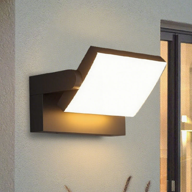 LED Outdoor Wall Light, Waterproof Motion Sensor Wall Lamp for Home Balcony