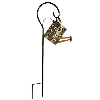 LED Solar Watering Can Light, Waterproof Kettle String Lamp, Hanging Solar Lantern for Outdoor Garden Decor