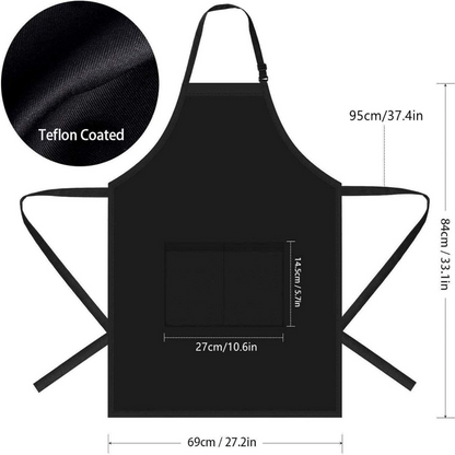 Stylish Kitchen Aprons For Men And Women Chef Work Apron For Grill Beauty Bar Shop Cafes Household  5