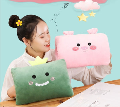 Warm Hand Pillows, Plush Hand-Covering Pillows, Nap Pillows for Classrooms, Offices, Dormitories