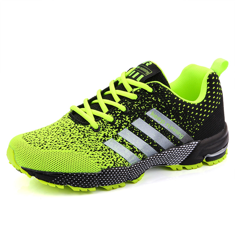 Men And Women Casual Sports Shoes Breathable Summer Running Shoes Flying Mesh Flat Vulcanised Shoes 2