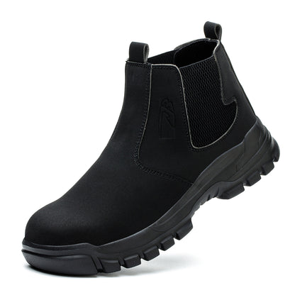 Waterproof Safety Boots For Men Indestructible Steel Toe Work Boots Antismash Stabresistant Safety  10