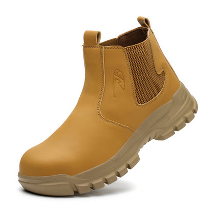 Waterproof Safety Boots For Men Indestructible Steel Toe Work Boots Antismash Stabresistant Safety  11