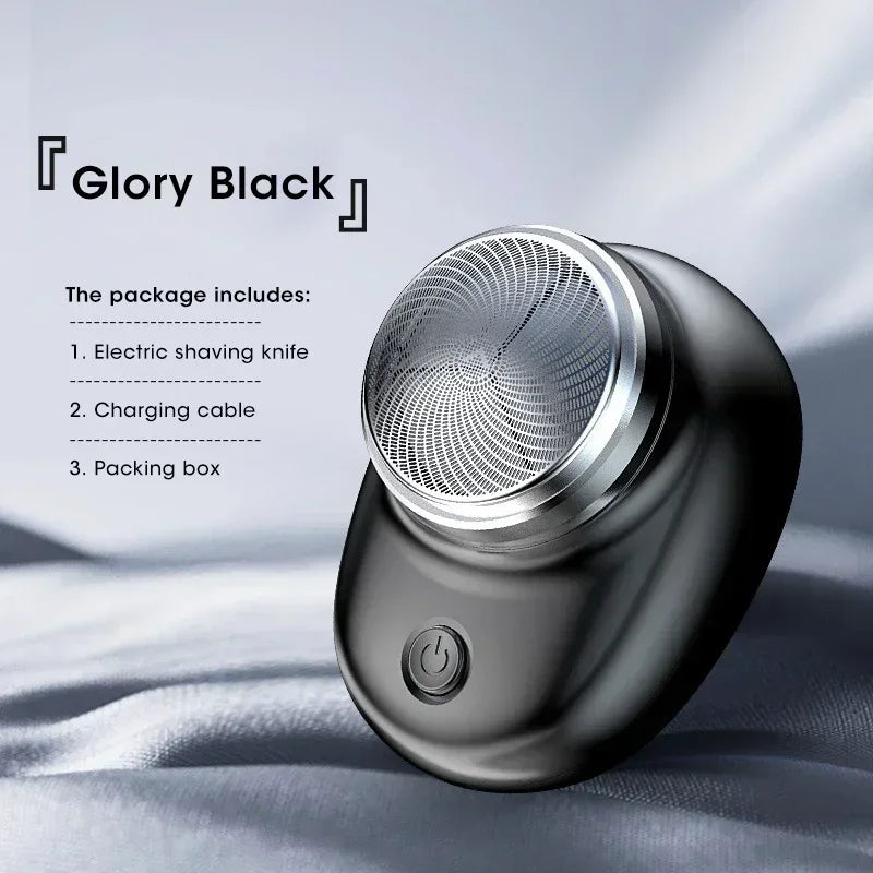 Upgraded Mini Men Shaver Wet  Dry Trimmer Shaving Machine IPX7 Fast Charge Back Razor For Men 3