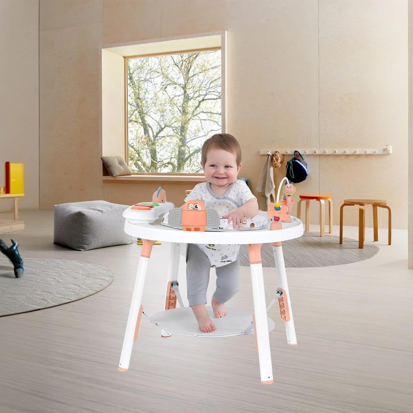 Baby Activity Center Rotating Seat Detachable Toys For Toddler Development And Fun 1