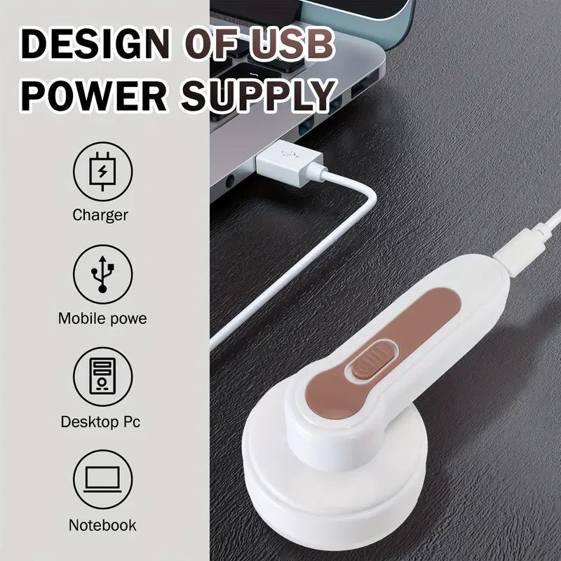 Portable Shaver And Rechargeable Electric Hair Remover For Clothes Furniture And Carpets 4