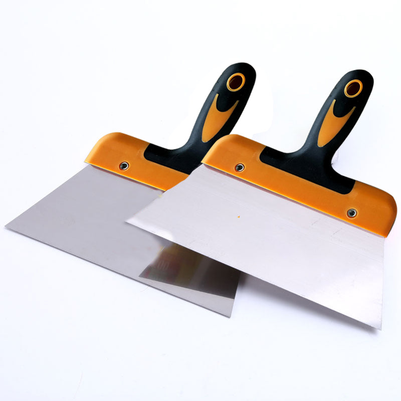 Coating Spatula for Chocolate, Stainless Steel Dough Scraper, Pizza Knife Cake Scraper for Baking