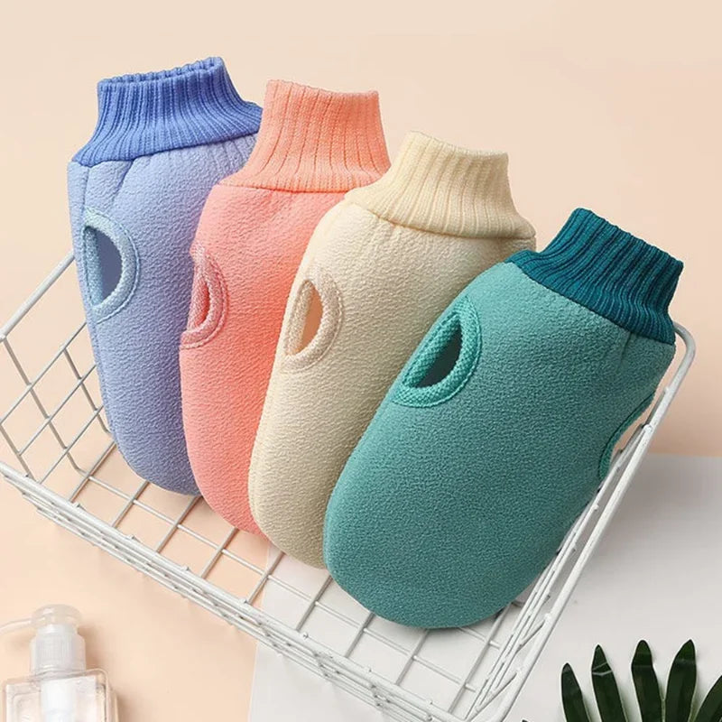 Body Cleaning Scrub Mitt for Dead Skin, SPA Shower Towel, Foam Body Massage