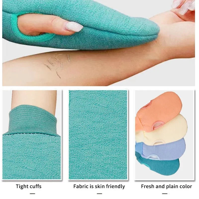 Body Cleaning Scrub Mitt for Dead Skin, SPA Shower Towel, Foam Body Massage