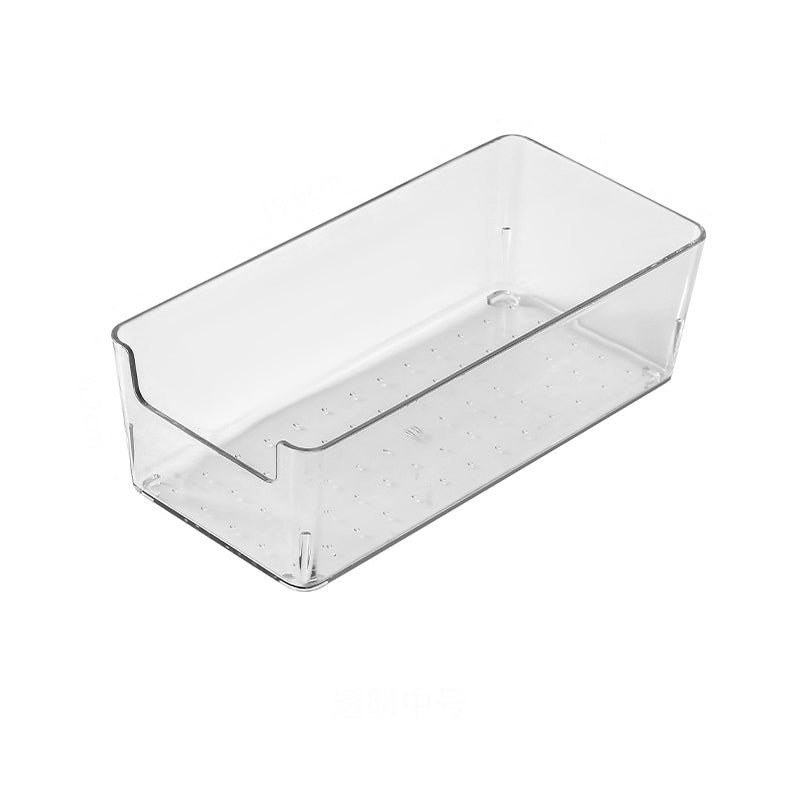 Acrylic Storage Box Desktop Cosmetics Organizer Transparent Plastic Box Household Facial Mask Skin  6