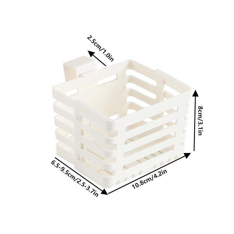 Small Item Storage Case Kitchen Telescopic Sink Drain Hanging Storage Box For Refrigerator Side Doo 5