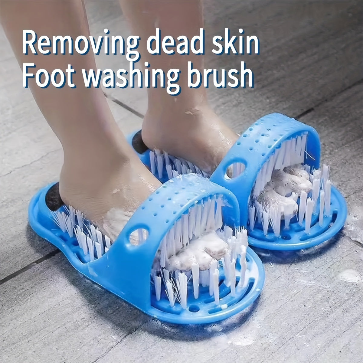 Foot Scrub Massage Brush High Reliability Foot Cleaner With Suction Cup For Dead Skin Removal In Th 4