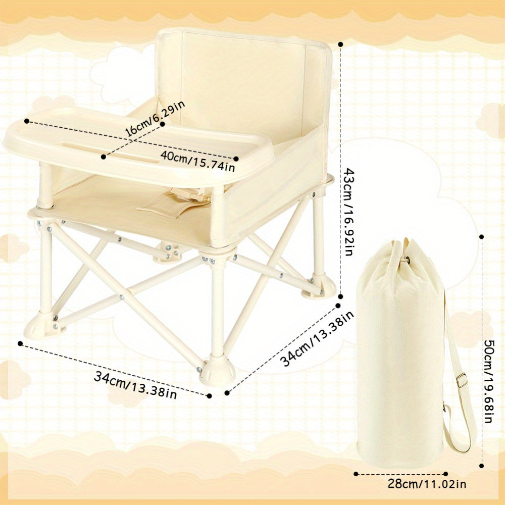 Adjustable High Chair With Detachable Cushion Stylish And Durable For Comfortable Feeding Perfect F 3