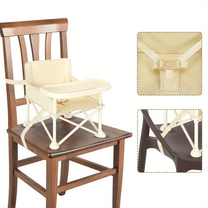 Adjustable High Chair With Detachable Cushion Stylish And Durable For Comfortable Feeding Perfect F 1