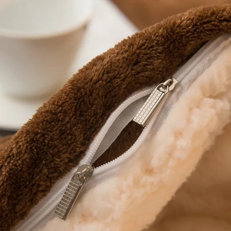 Wool Throw Blanket Winter Bed Blankets Queen Duvet Cover 3