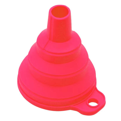 Portable Silicone Collapsible Mini Funnel For Fuel Oil Beer And Kitchen Use 7