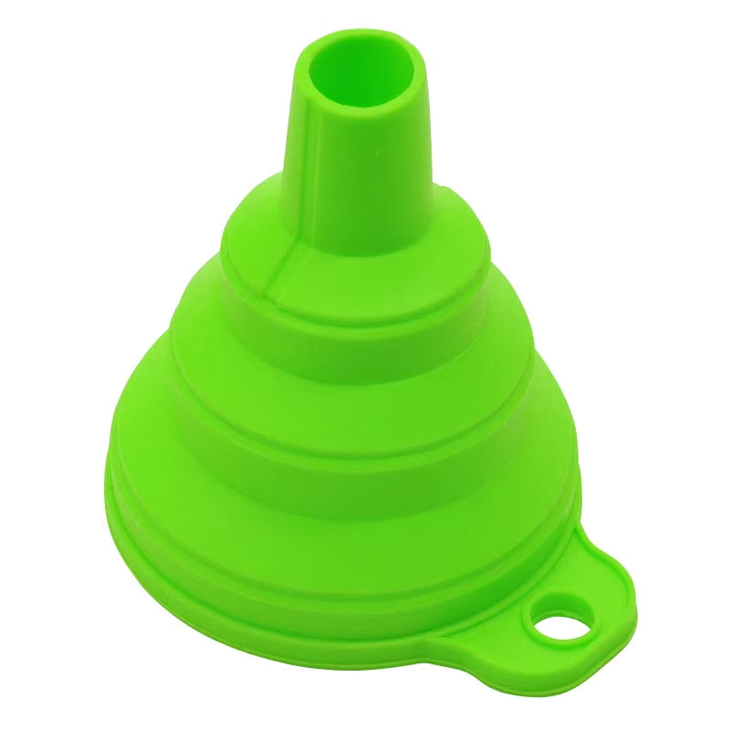 Portable Silicone Collapsible Mini Funnel For Fuel Oil Beer And Kitchen Use 8
