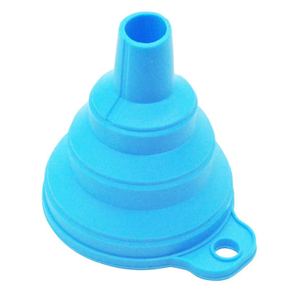Portable Silicone Collapsible Mini Funnel For Fuel Oil Beer And Kitchen Use 10
