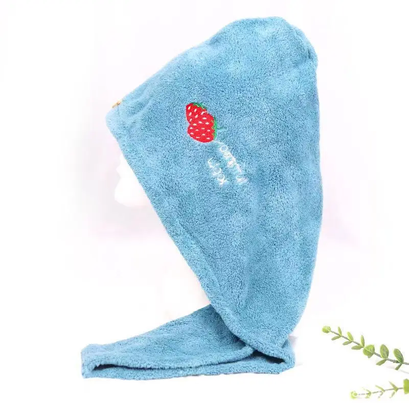 Quick Dry Hair Towel Microfiber Towels For Hair Beach Shower Cap For Girls 2