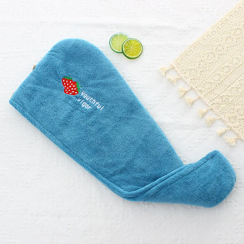Quick Dry Hair Towel Microfiber Towels For Hair Beach Shower Cap For Girls 3