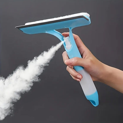 Glass Scraper Window Scraper, Household Multi-Function Glass Cleaning Mirror with Watering Can