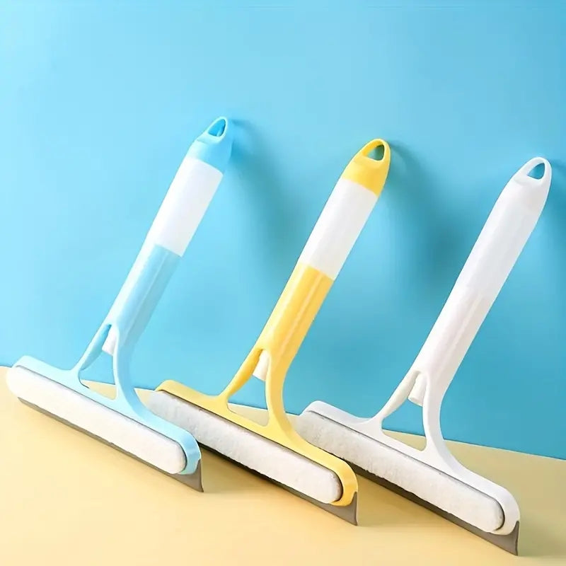 Glass Scraper Window Scraper, Household Multi-Function Glass Cleaning Mirror with Watering Can