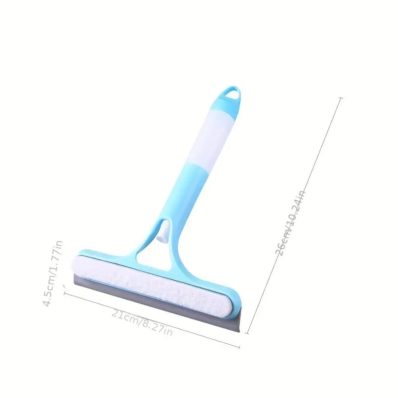 Glass Scraper Window Scraper, Household Multi-Function Glass Cleaning Mirror with Watering Can