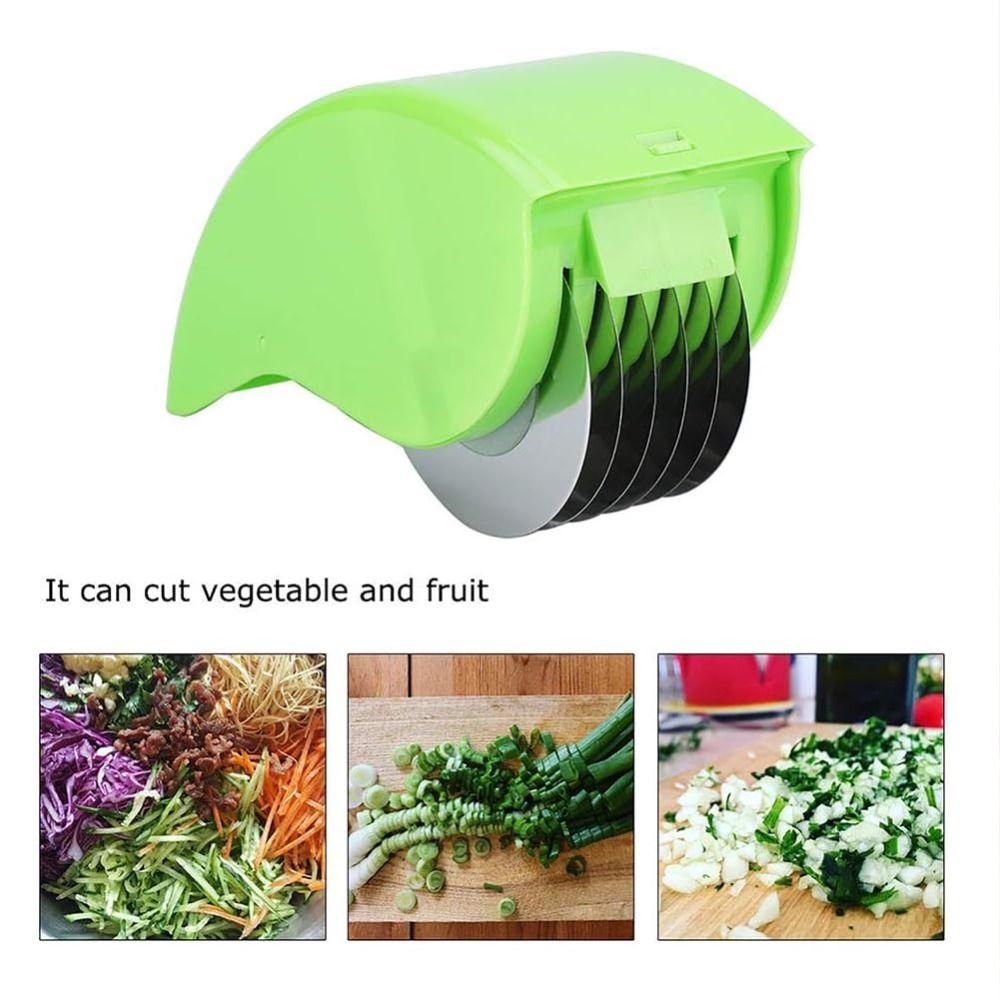 Herb Roller Parsley Chopper With Stainless Steel Blades 2