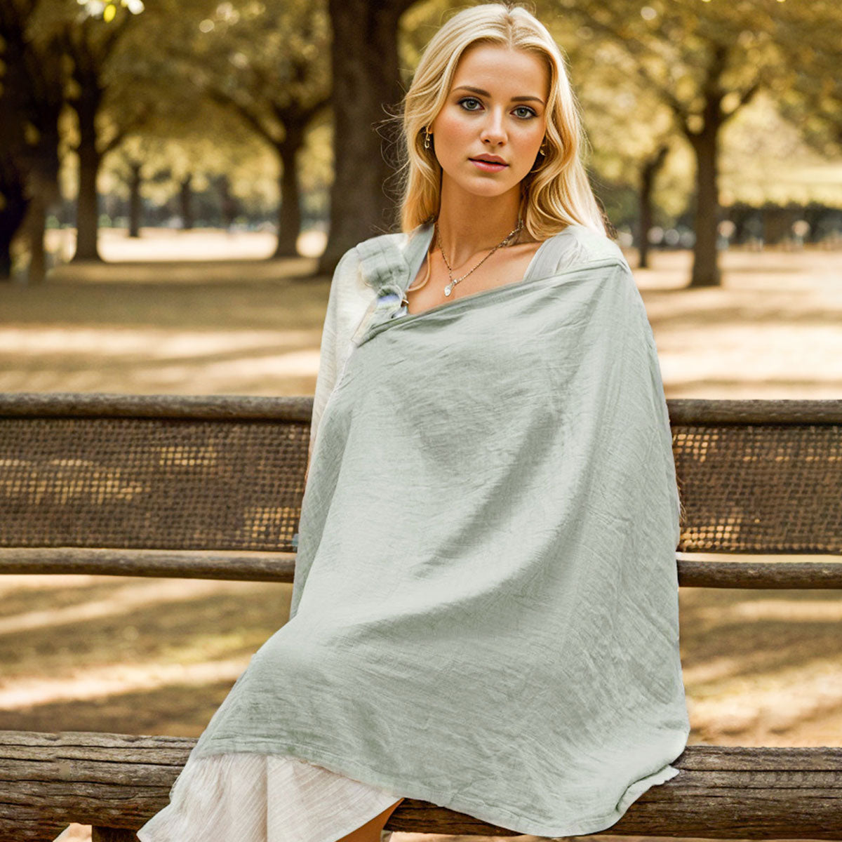 Sun Sham Shielding Cloth For Strollers Breastfeeding Towel Prevent Leakage 1