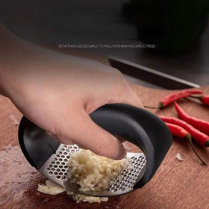 Manual Garlic Mincer Stainless Steel Garlic Press Crusher Chopping Garlic Tool Kitchen Gadget For V 1