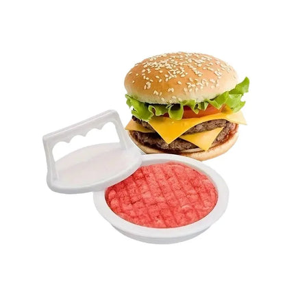 Meat Patty Press Kitchen Tool, Plastic Burger Maker Mould for Grill & BBQ