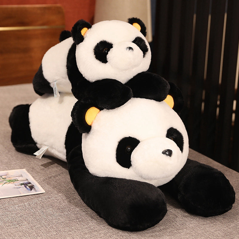 Cartoon Panda Plush, Soft Sleep Pillow, Giant Bear Stuffed Baby Doll, Birthday Christmas Gifts for Kids