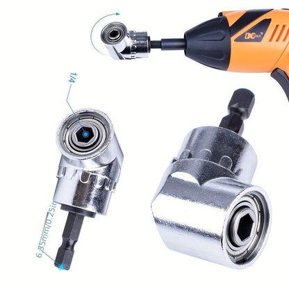 105 Degree Turning Screwdriver Joint Electric Drill Corner Attachment Tool