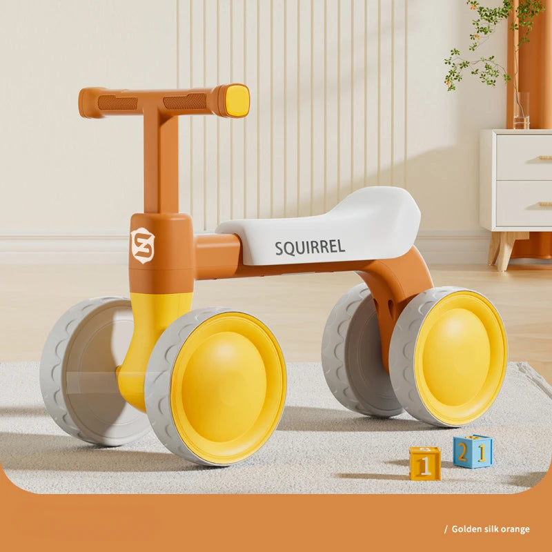 4Wheel Walker Baby Balance Bike First PedalFree RideOn Toy For Toddlers 2