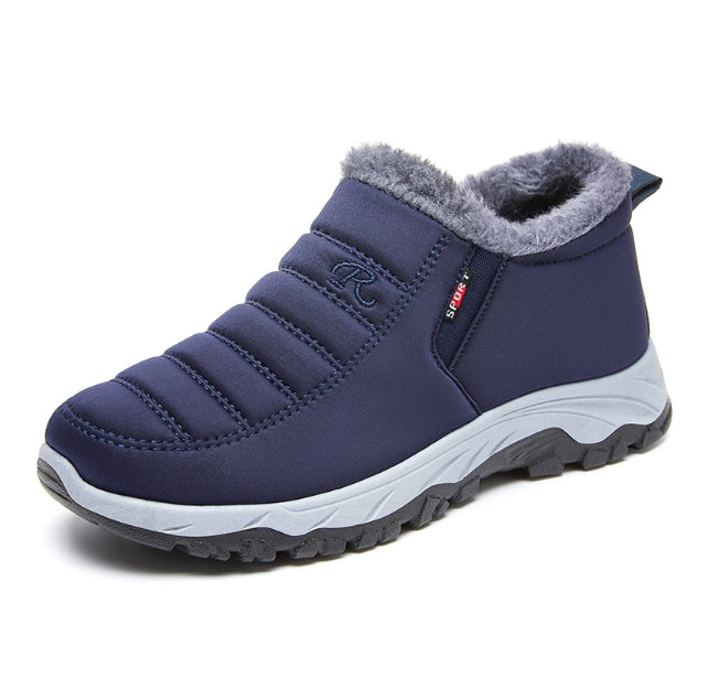 Mens Autumn Shoes Cotton Warm Casual Wear Resistant Chunky Sole 4