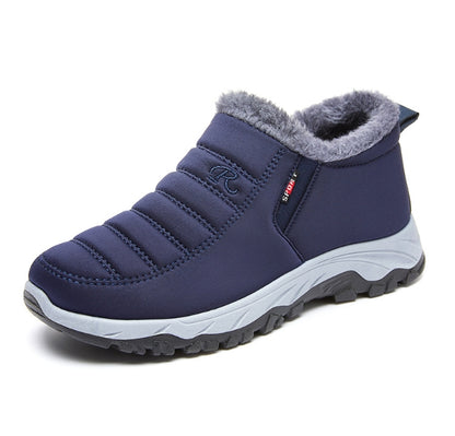 Mens Autumn Shoes Cotton Warm Casual Wear Resistant Chunky Sole 4