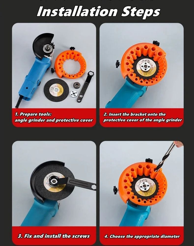 2 To 13mm Drill Bit Sharpener Grinder Attachment 5